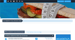 Desktop Screenshot of forum.mojadieta.pl